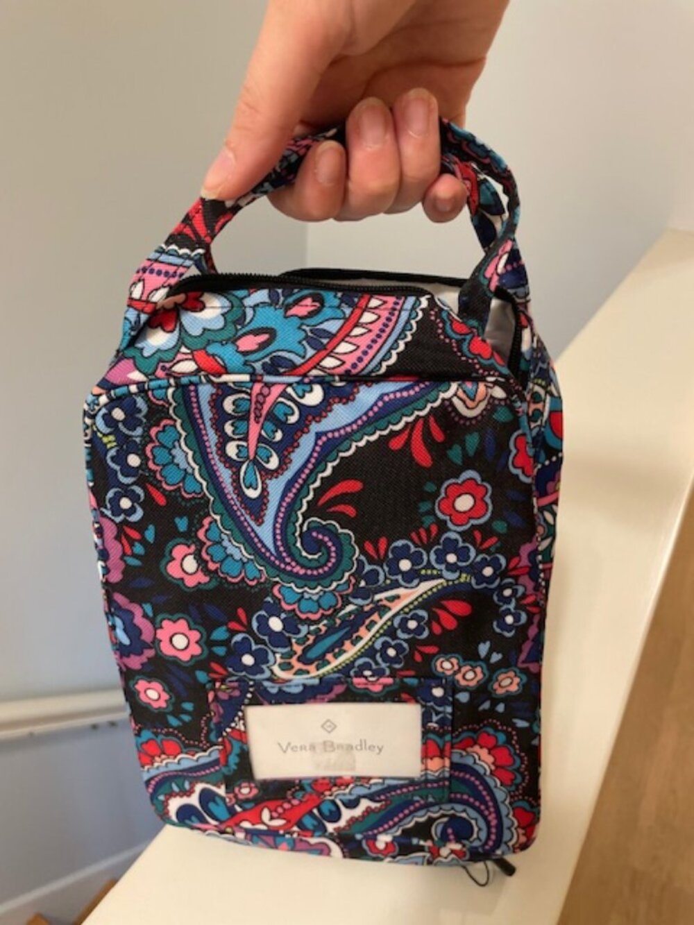 Vera Bradley Lighten Up Lunch Bag in Haymarket Paisley